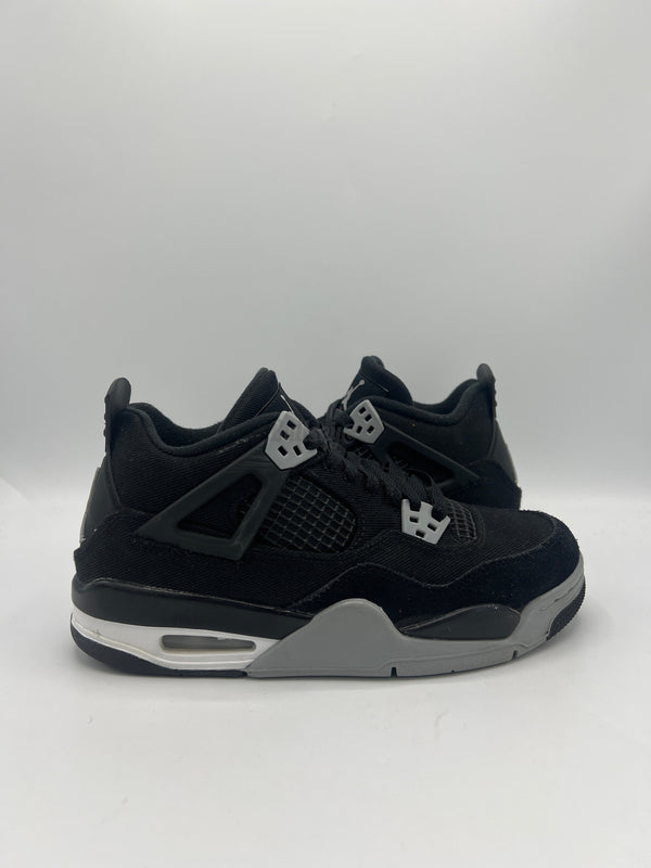 Air Jordan 4 Retro SE "Black Canvas" GS (PreOwned)