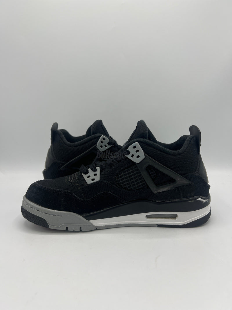 Air Jordan 4 Retro SE "Black Canvas" GS (PreOwned)