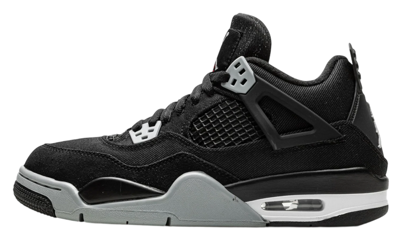 Air Jordan 4 Retro SE "Black Canvas" GS (PreOwned)-Bullseye Sneaker Boutique