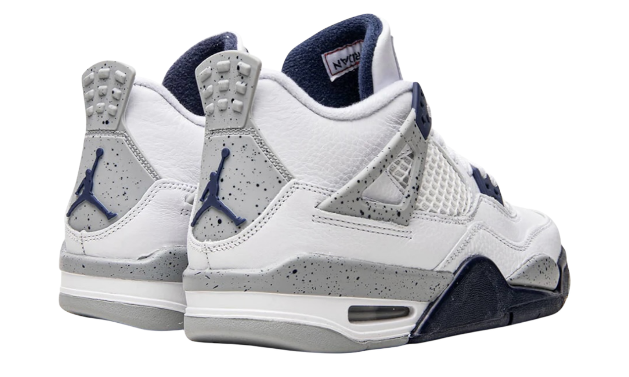 Air Jordan 4 Retro "White Midnight Navy" (No Box)