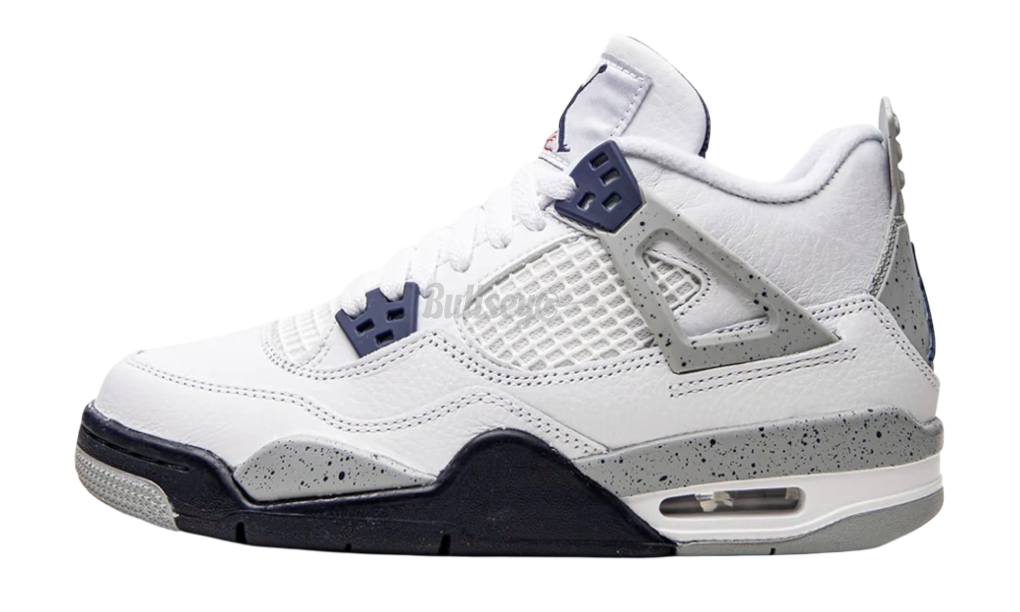 Air Jordan 4 Retro "White Midnight Navy" (No Box)-Bullseye Sneaker Boutique