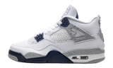 Air Jordan 4 Retro "White Midnight Navy" (PreOwned)-Bullseye Sneaker Boutique