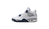 Air Jordan 4 Retro "White Midnight Navy"-Bullseye Sneaker Boutique