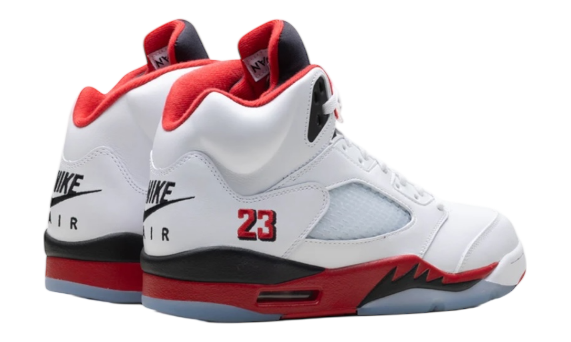 Air Jordan 5 Retro "Fire Red" Black Tongue 2025
