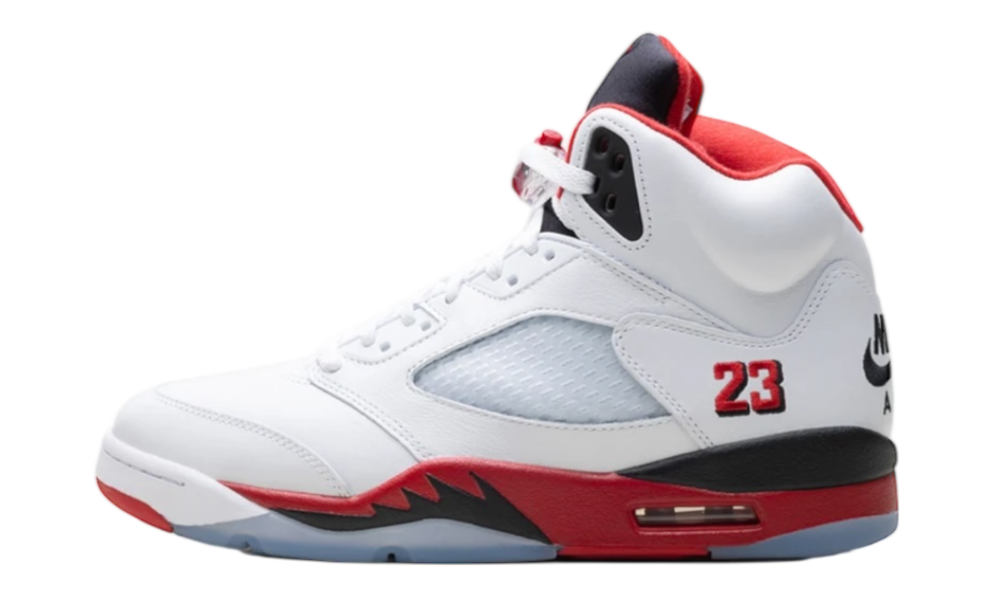 Air Jordan 5 Retro "Fire Red" Black Tongue 2025-Bullseye Sneaker Boutique