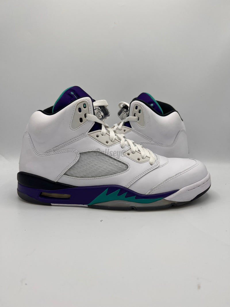 air jordan 1 court purple black purple toes 555088501 women men discount Retro "Grape" (PreOwned)
