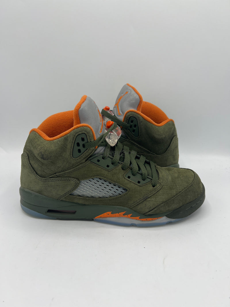 Air Jordan 5 Retro "Olive" GS (PreOwned) (No Box)