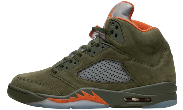 Air Jordan 5 Retro "Olive" (PreOwned)-Bullseye Sneaker Boutique