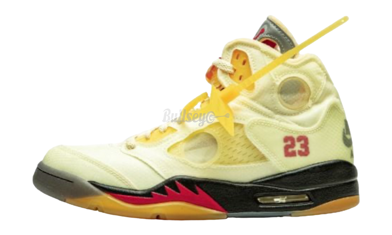 Air Jordan 5 Retro "Sail" OFF-White-Bullseye Sneaker Boutique