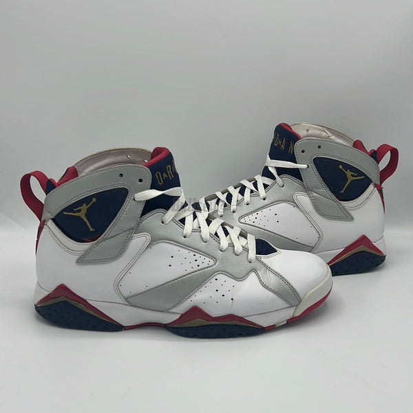 Air High OG White sneakers Retro "Olympic" (2012) (PreOwned) (No Box)
