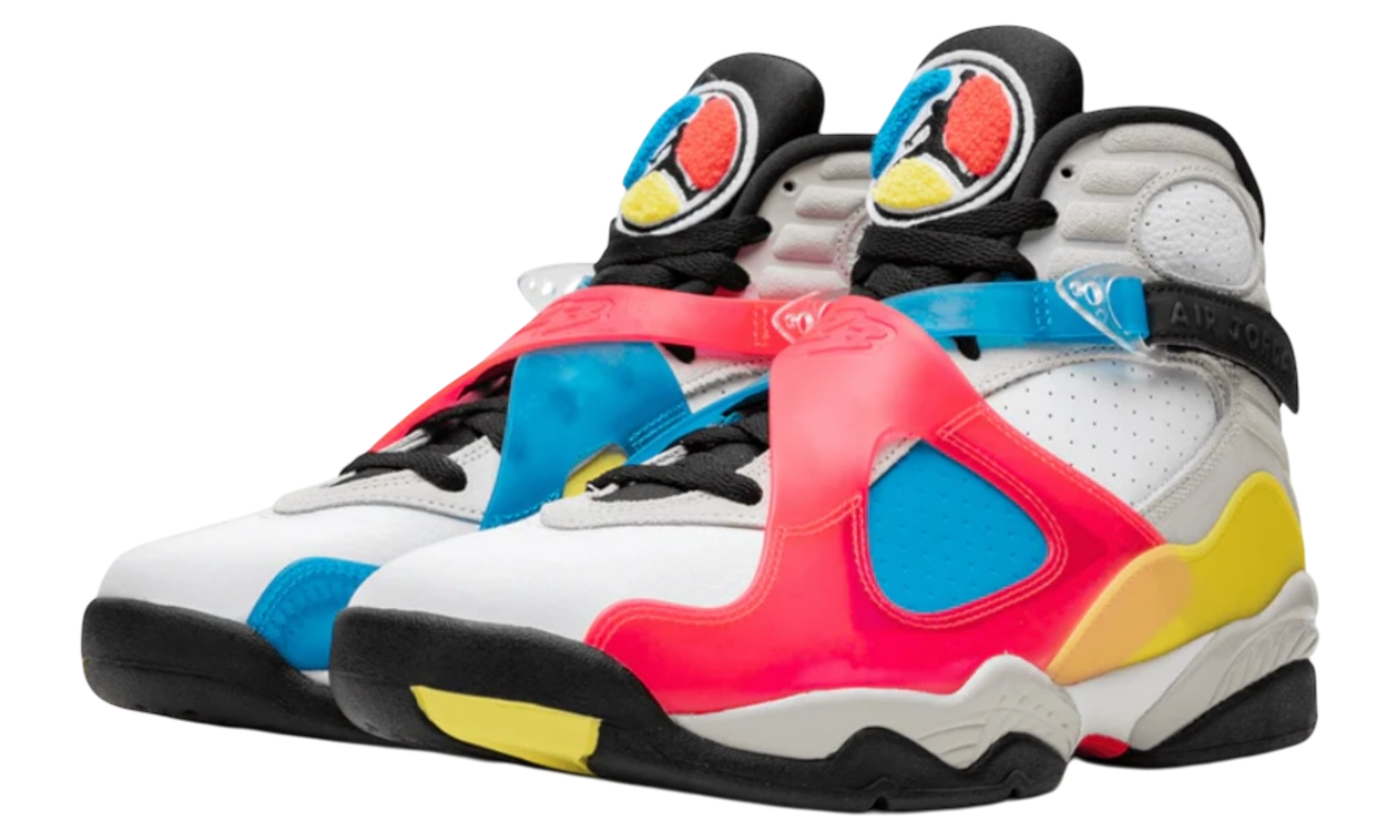 Air Jordan 8 Retro "White Multicolor"