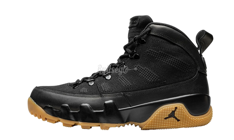 Air Jordan 9 Retro Boot NRG "Black Light Gum" (PreOwned) (No Box)-Bullseye Sneaker Boutique