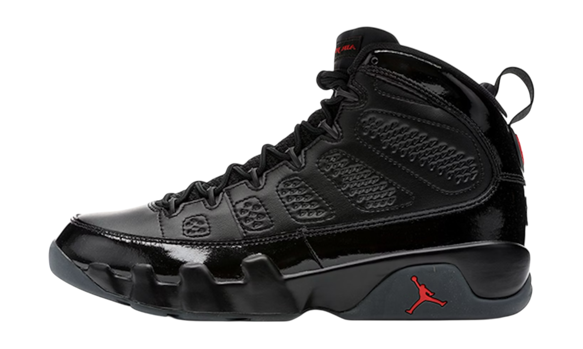 Air Jordan 9 Retro "Bred Patent"-Bullseye Sneaker Boutique