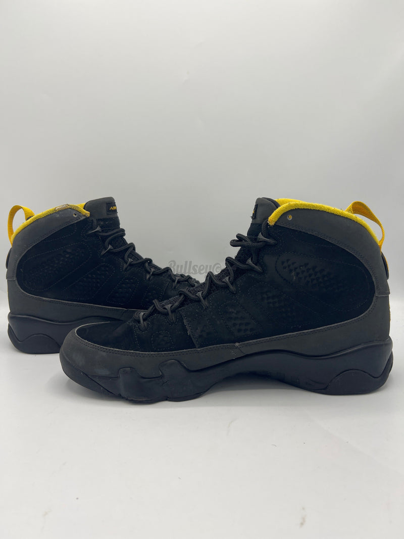 Air Jordan 9 Retro "Dark Charcoal University Gold" (PreOwned) (No Box)