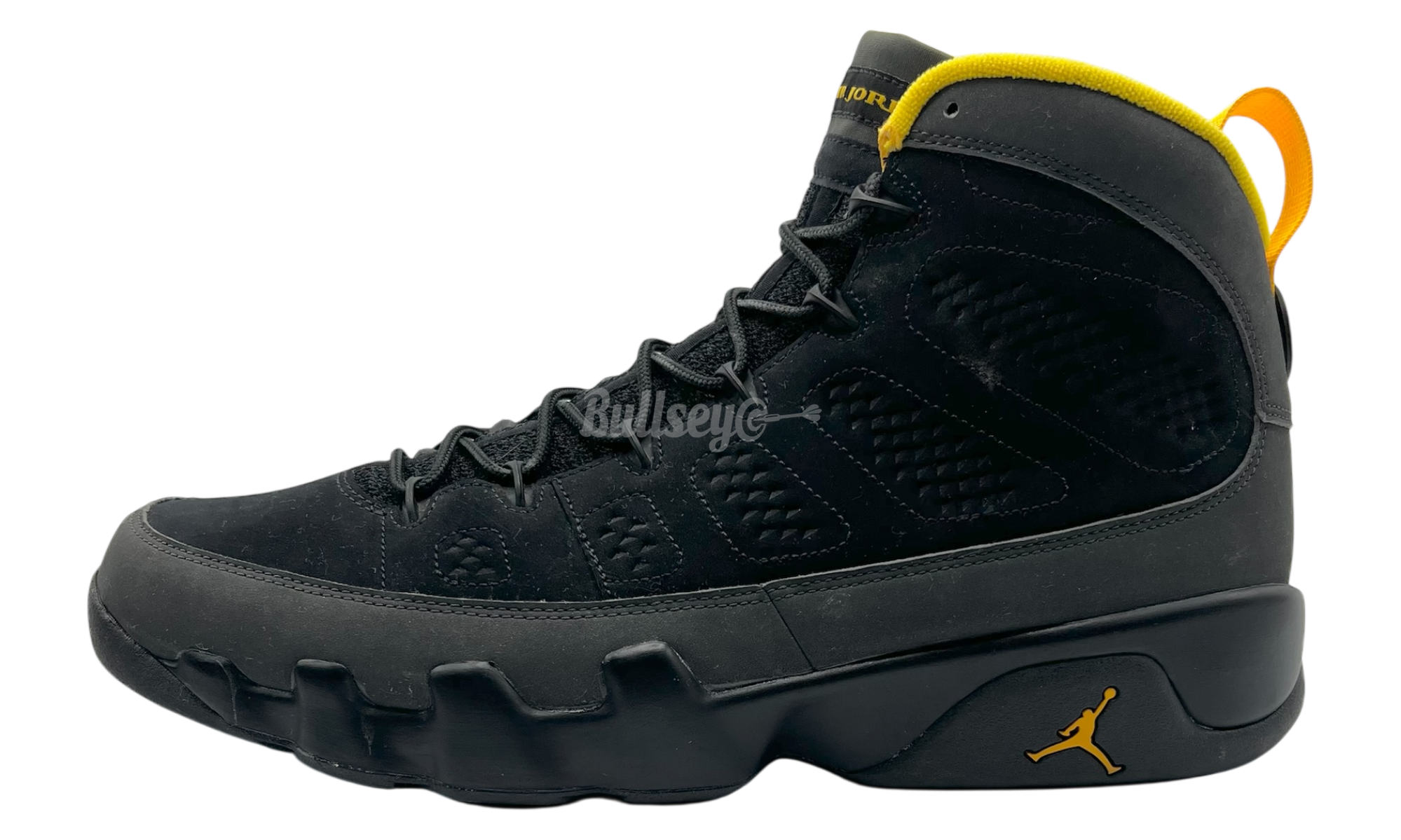 Air Jordan 9 Retro "Dark Charcoal University Gold" (PreOwned)-Bullseye Sneaker Boutique