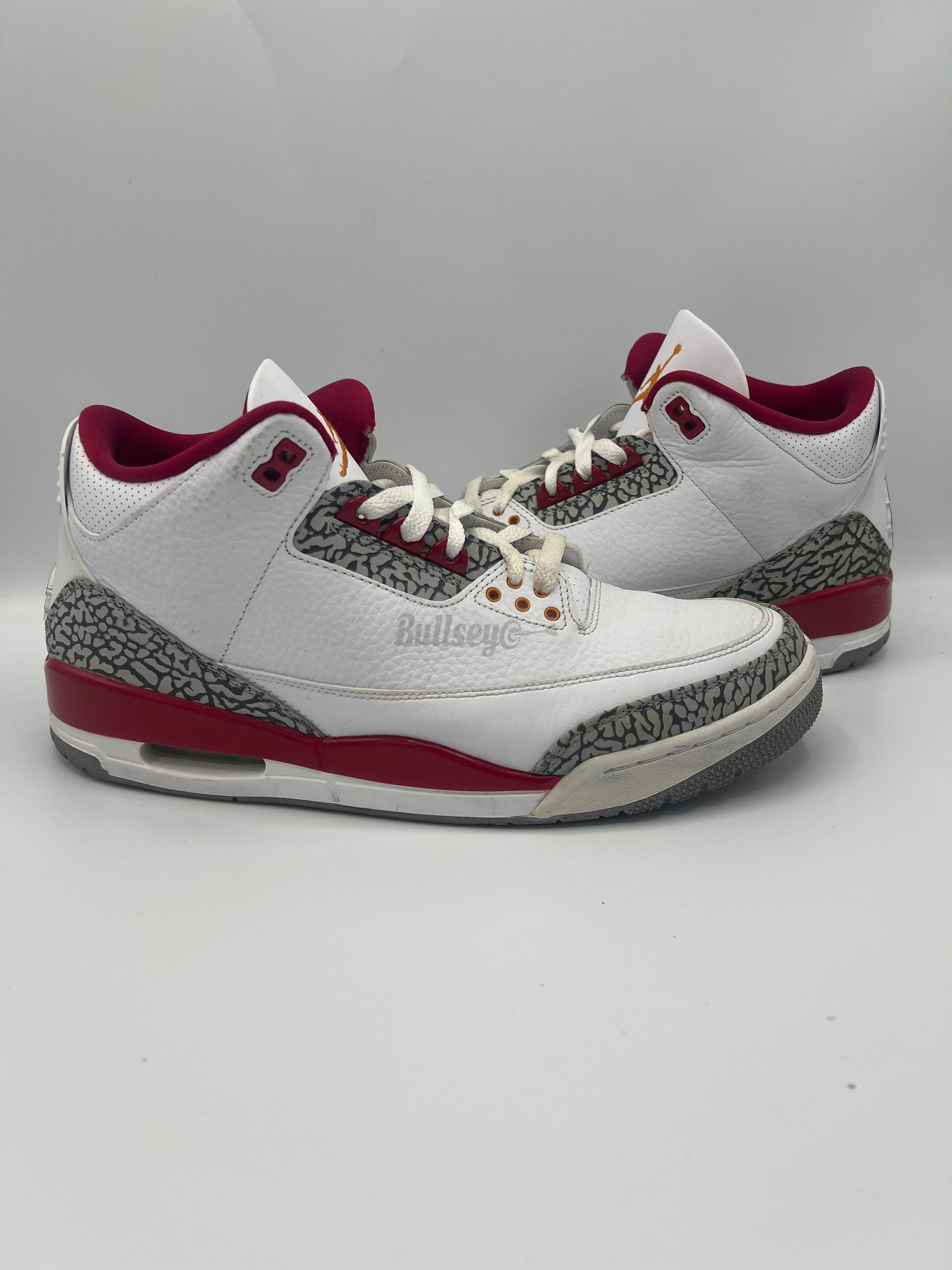 Air jordan 3 Retro "Cardinal Red" (Preowned)