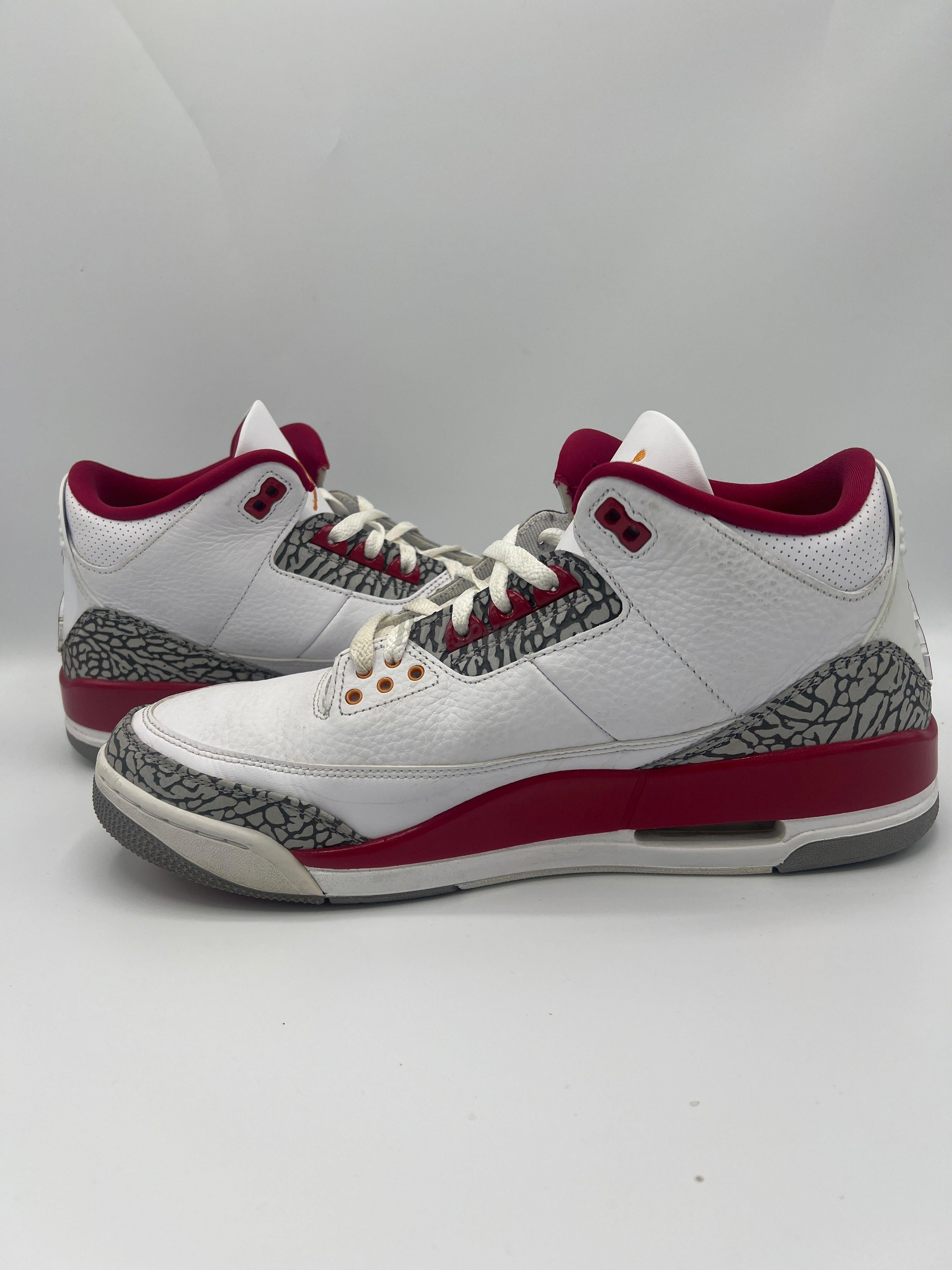 Air jordan 3 Retro "Cardinal Red" (Preowned)