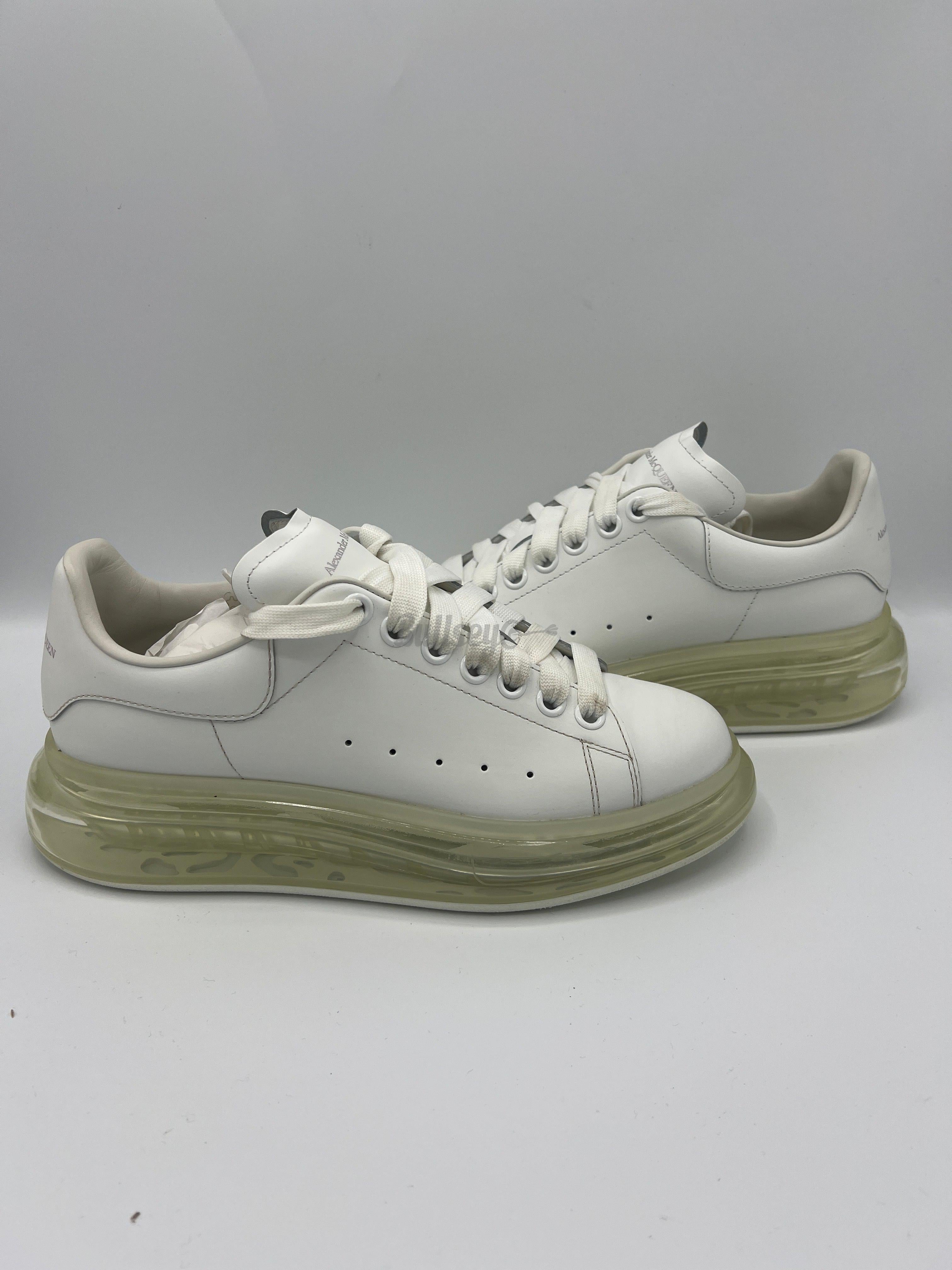 Alexander McQueen Oversized "Clear Sole White" (PreOwned)