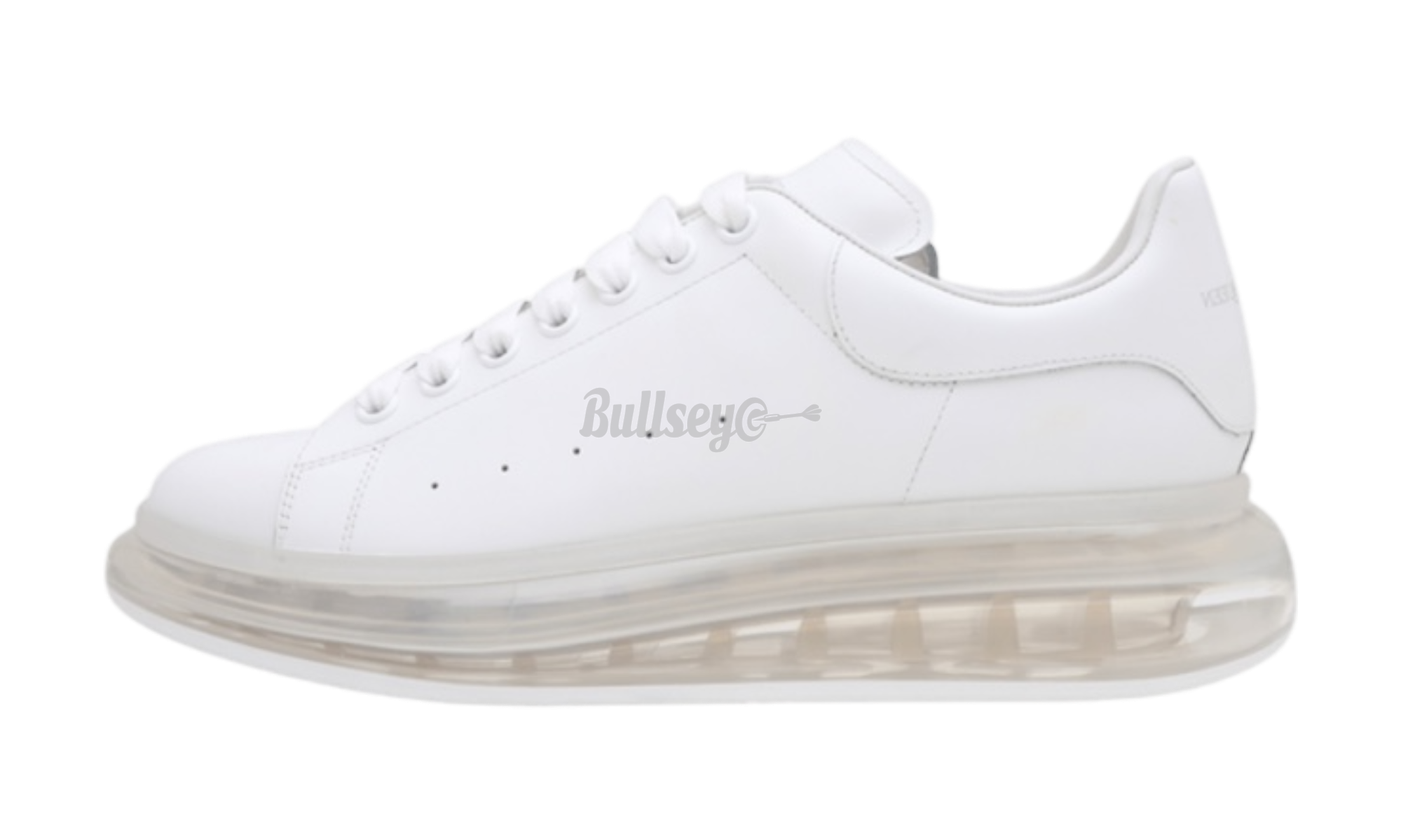 Alexander McQueen Oversized "Clear Sole White" (PreOwned)-Bullseye Sneaker Boutique