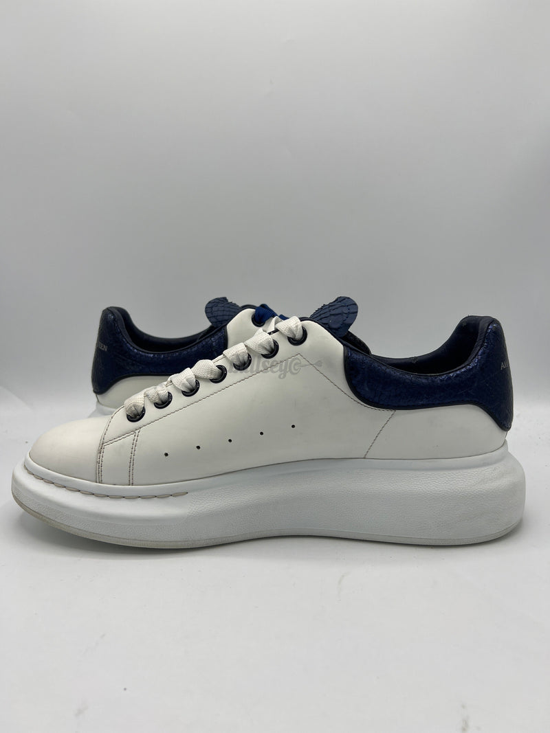 Alexander McQueen Oversized Sneaker "Python Navy" (PreOwned)