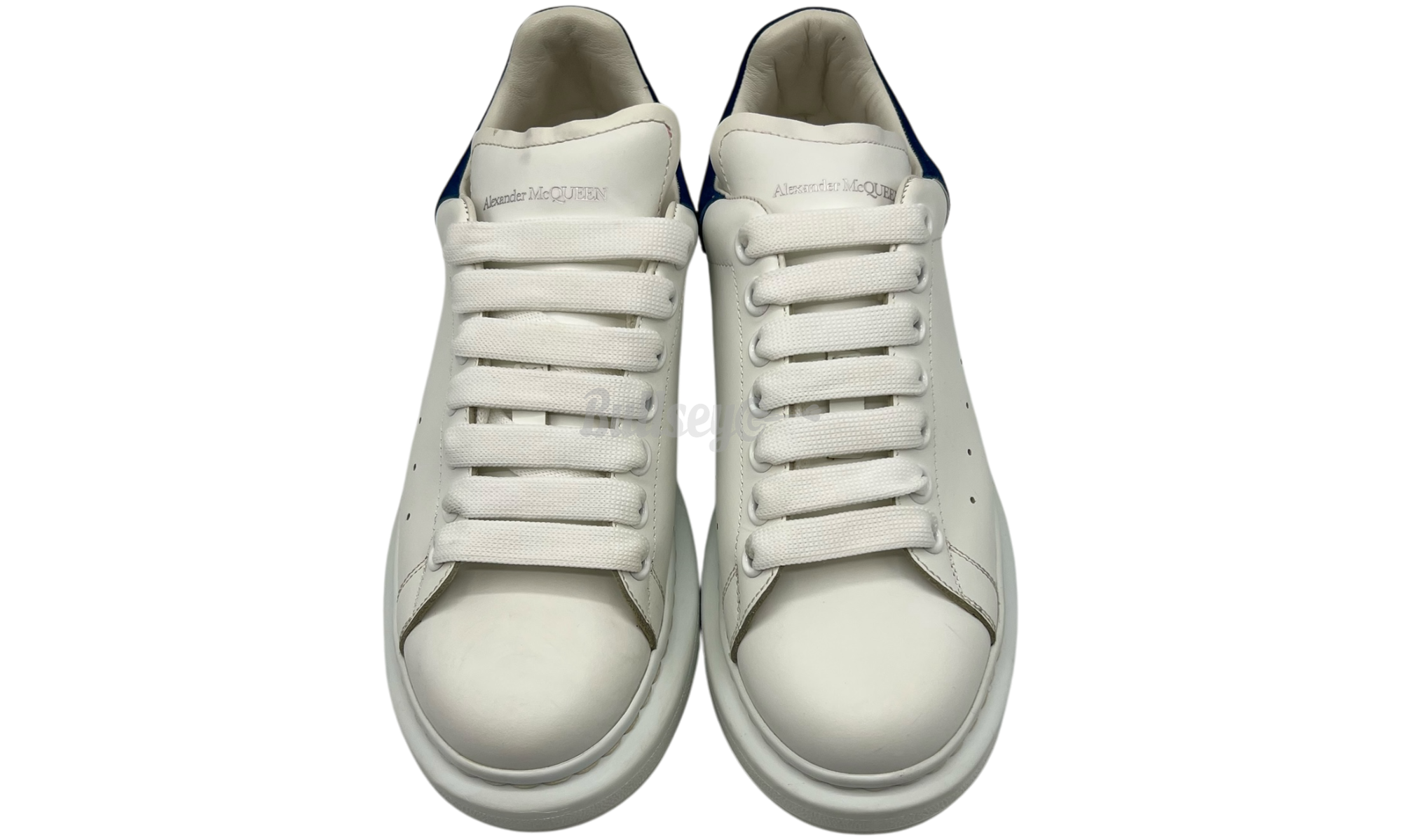 Alexander McQueen Oversized Sneaker "White Blue" (PreOwned)