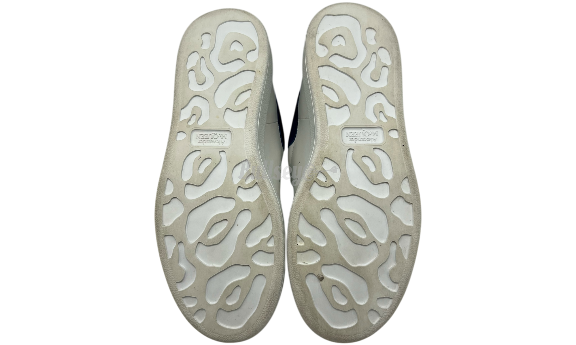 Alexander McQueen Oversized Sneaker "White Blue" (PreOwned)