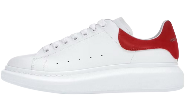 Alexander McQueen Oversized Sneaker "White Lust Red" (PreOwned)-Bullseye Sneaker Boutique