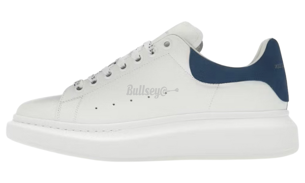 Alexander McQueen Oversized Sneaker "White Paris Blue" (PreOwned) (No Box)-Bullseye Sneaker Boutique