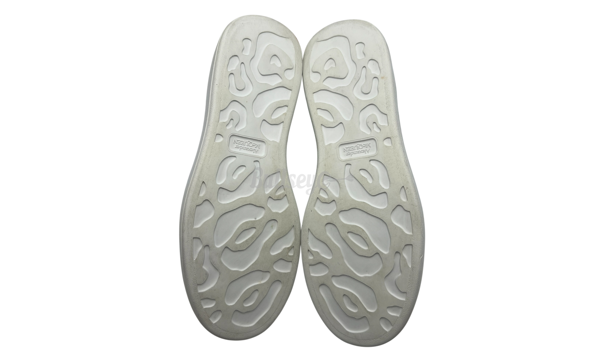 Alexander Mcqueen Oversized "White/Green" (PreOwned) (No Box)