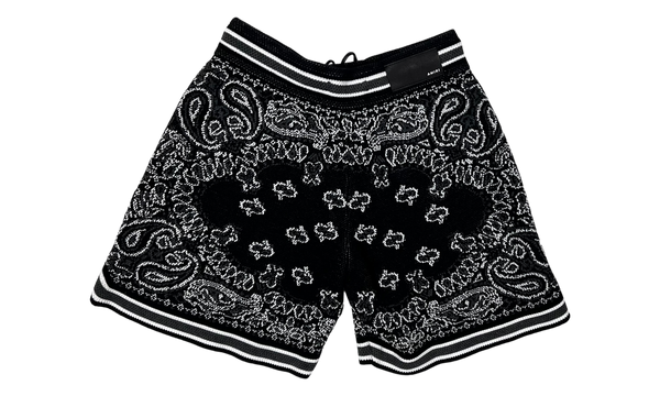 Amiri Black Bandana Shorts