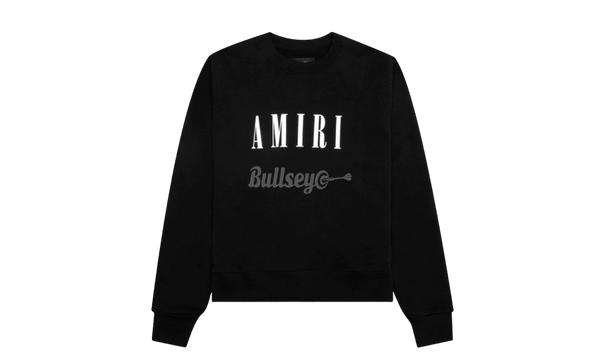 Amiri Black Core Logo Crewneck-Bullseye With Sneaker Boutique