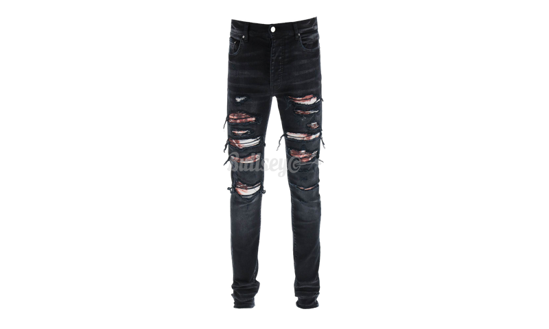 Amiri Black Tie Dye Bandana Thrasher Jeans-Bullseye Sneaker Boutique