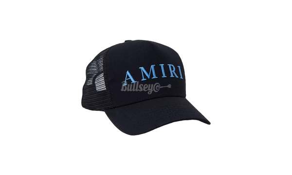 Amiri Black/Blue Embroidered Trucker Hat-Urlfreeze Sneakers Sale Online