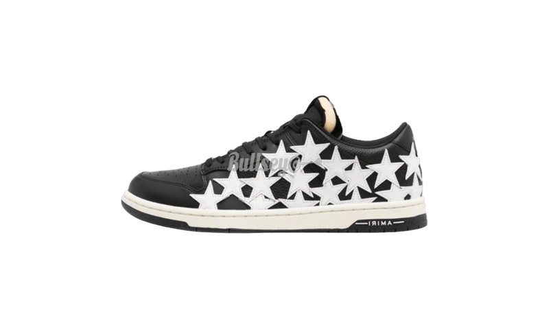 Amiri Black/White Stars Low-Kaya high-heel sandals