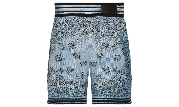 Amiri Blue Bandana Shorts