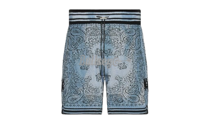 Amiri Blue Bandana Shorts-Urlfreeze Sneakers Sale Online