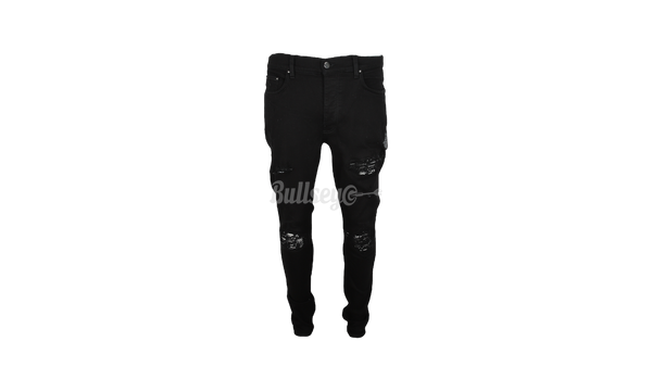 Amiri Boucle MX1 Black Jeans-la Nike SB Dunk