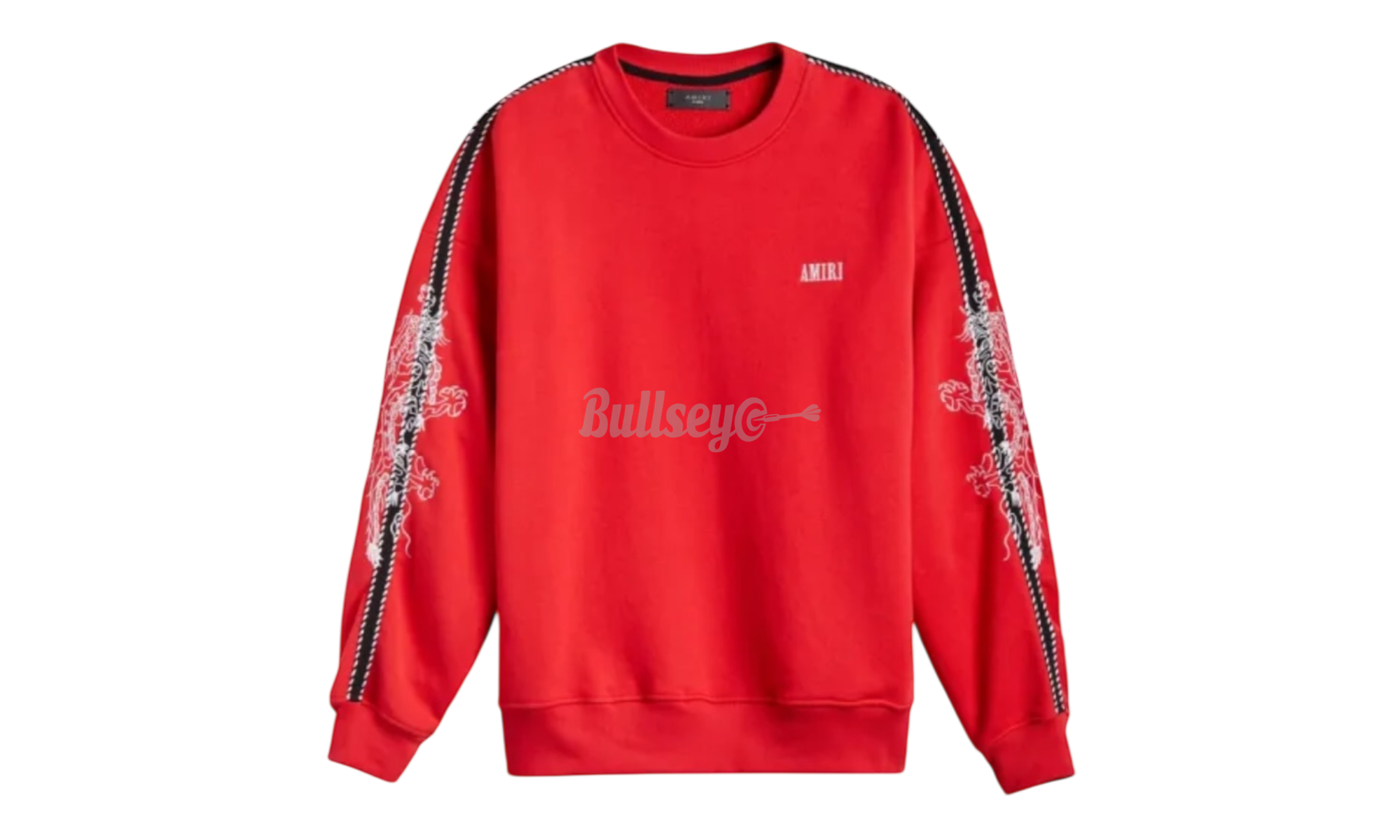 Amiri Dragon Outline Scarlet Red Crewneck-Bullseye Sneaker Boutique