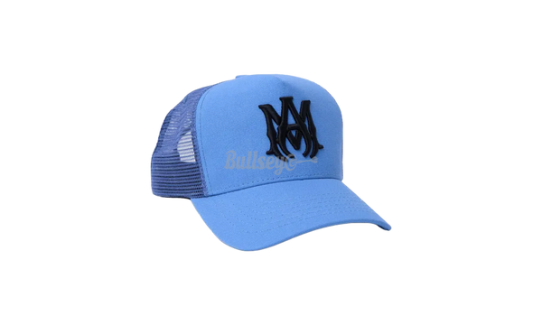 Amiri Light Blue Embroidered MA Trucker Hat-Bullseye With Sneaker Boutique