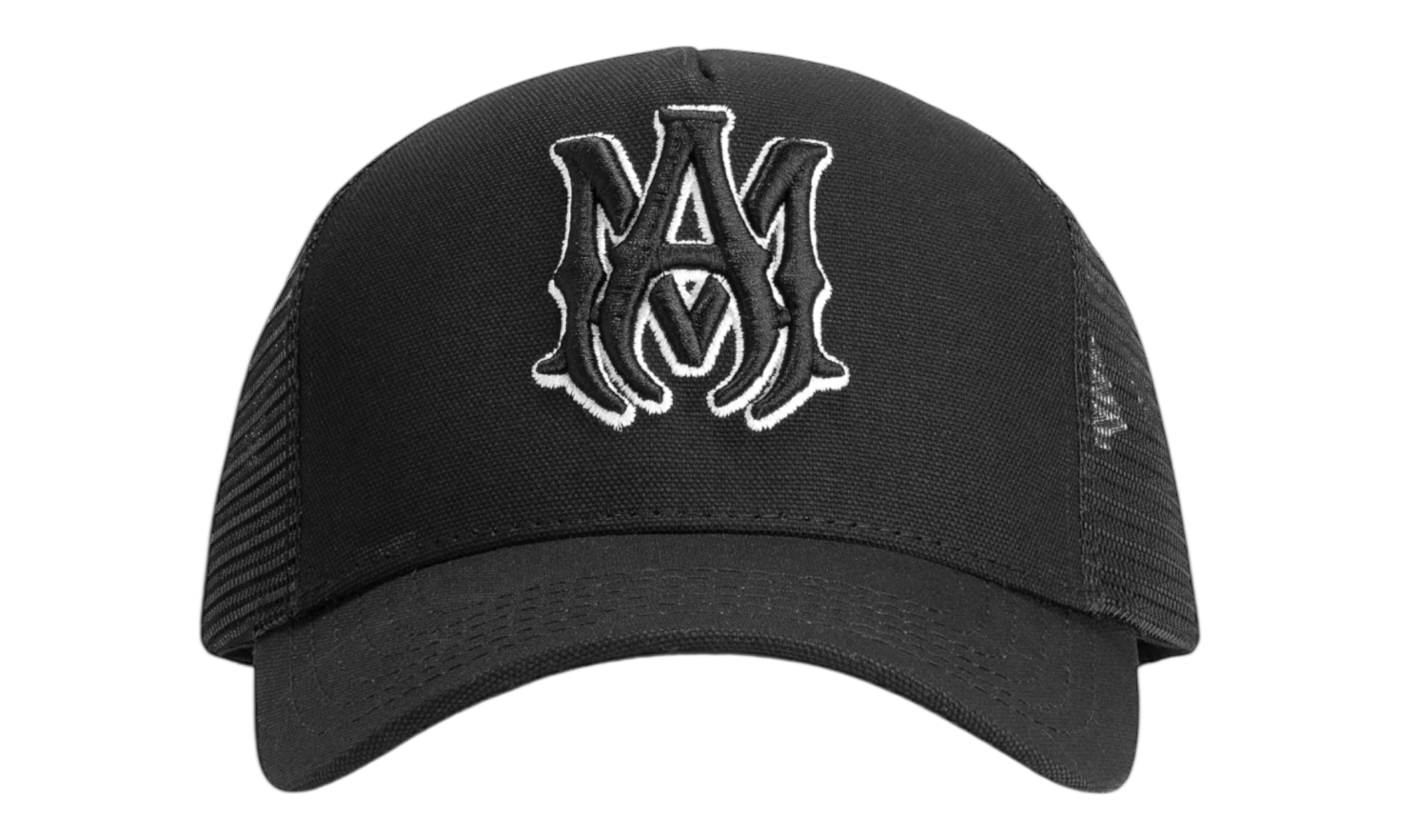 Amiri MA Black Trucker Hat-Bullseye Sneaker Boutique