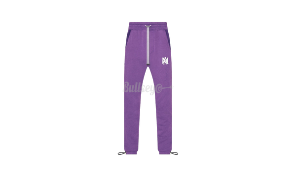 Amiri MA Logo Purple Sweatpants-The Best 7-Inch Inseam Running Shorts for More Comfortable Workouts