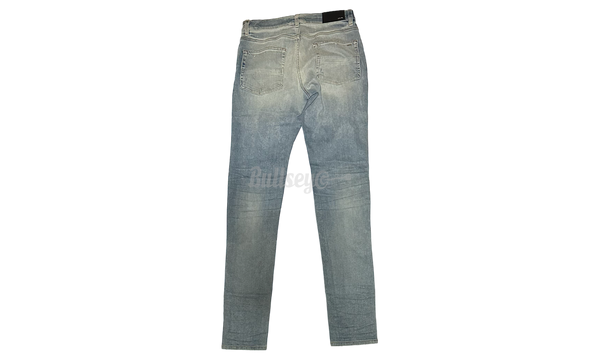 Amiri MX1 Distressed Light Indigo Jeans