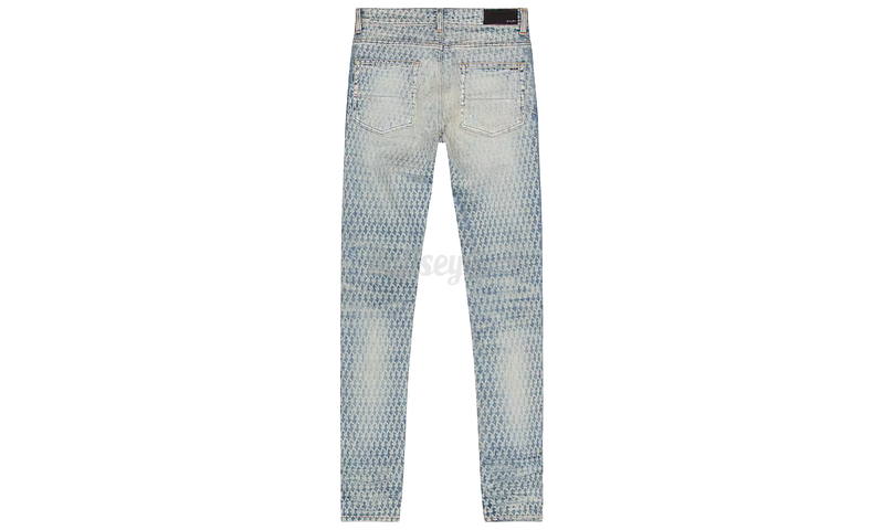 Amiri Playboy Laser Blue Jeans