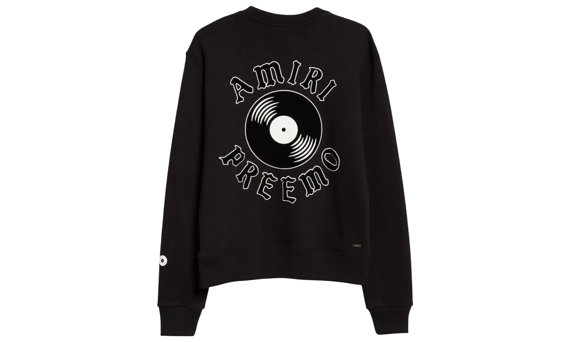Amiri Preemo Record Black Crewneck-Bullseye Sneaker Boutique