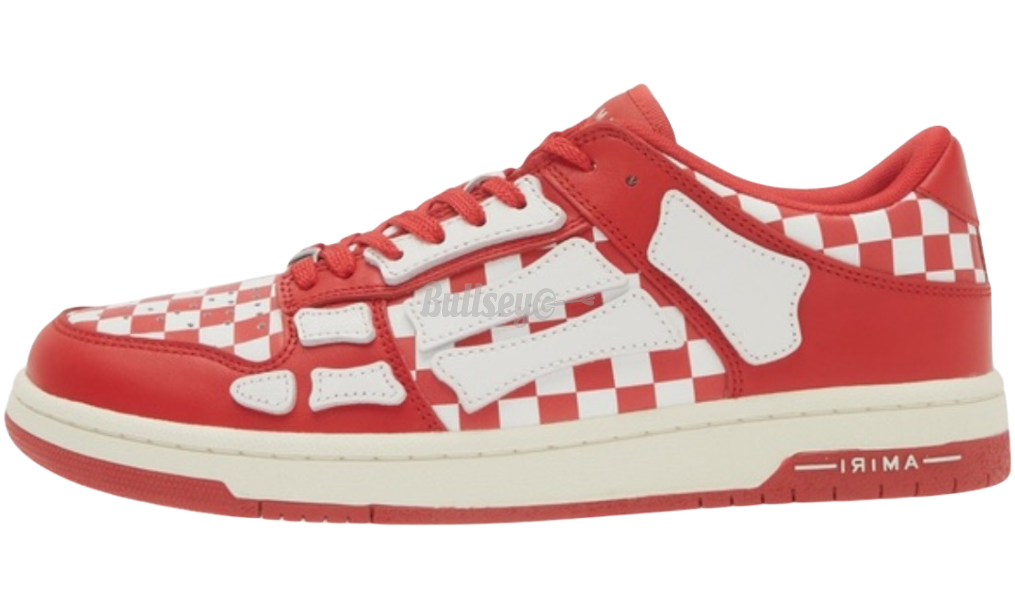 Amiri Skel Top Low Checkered Red/White-Bullseye Sneaker Boutique