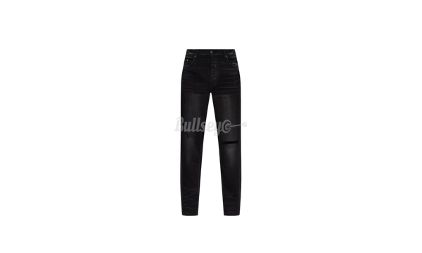 Amiri Slash Aged Black Skinny Jeans-Chelsea boots COACH Joey Leather Bootie C5878 11004253EDC Dark Cranberry