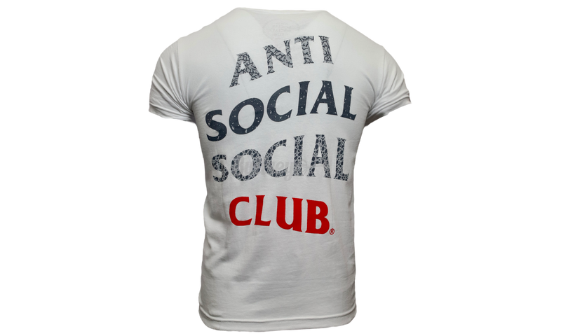 Anti-Social Club 99 Retro IV White T-Shirt-youth nike shoes diamond elite mcs baseball cleats 2017