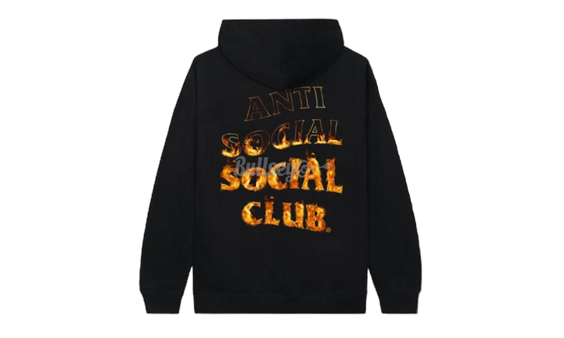 Anti-Social Club "A Fire Inside" Black Hoodie-Urlfreeze Sneakers Sale Online