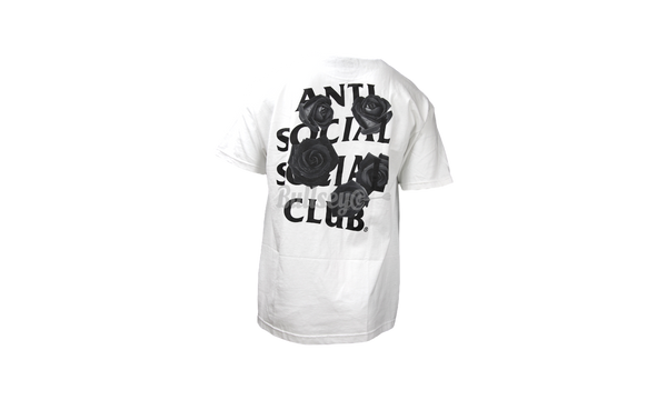 Anti Social Club Bat Emoji White T-Shirt-This eighties style shoe