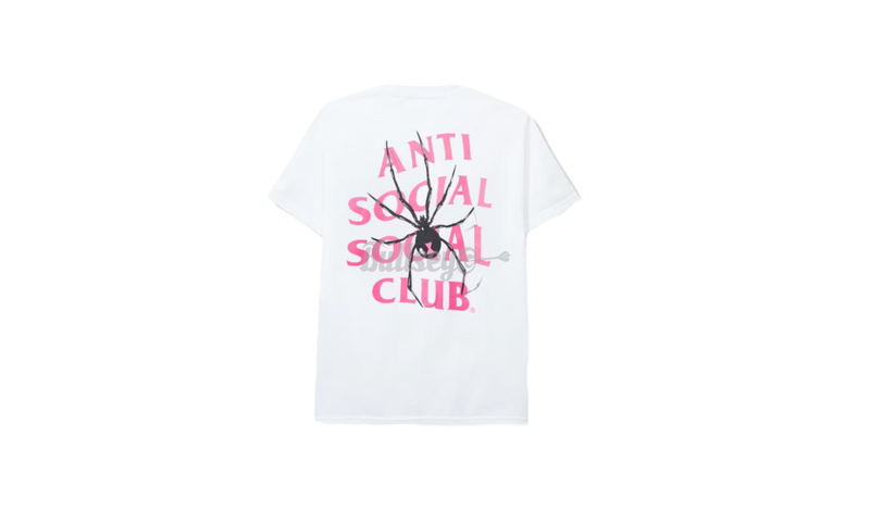 Anti-Social Club "Bitter" White T-Shirt-sandals melissa cosmo heel ad 32948 black